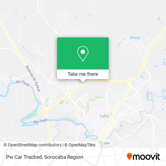 Mapa Pw Car Tracked