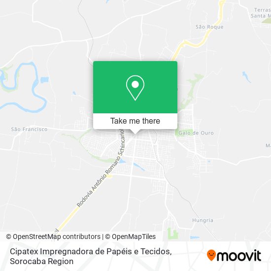 Cipatex Impregnadora de Papéis e Tecidos map