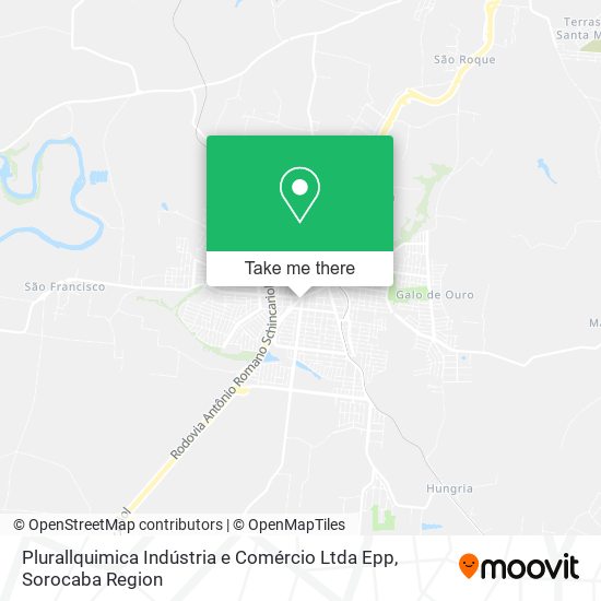 Plurallquimica Indústria e Comércio Ltda Epp map