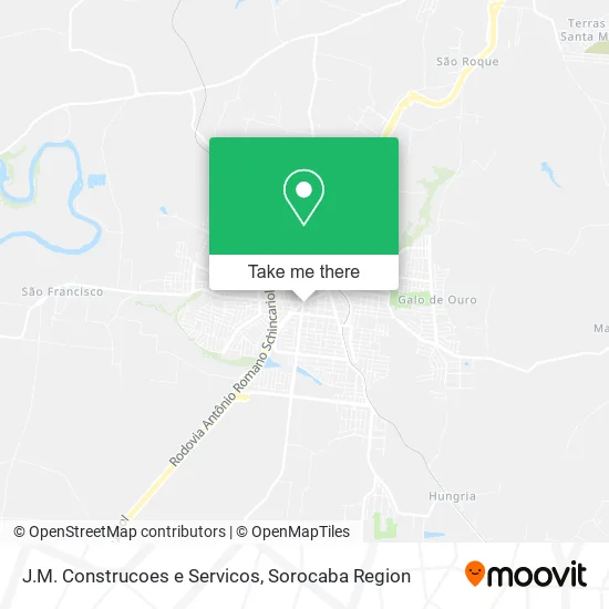 J.M. Construcoes e Servicos map