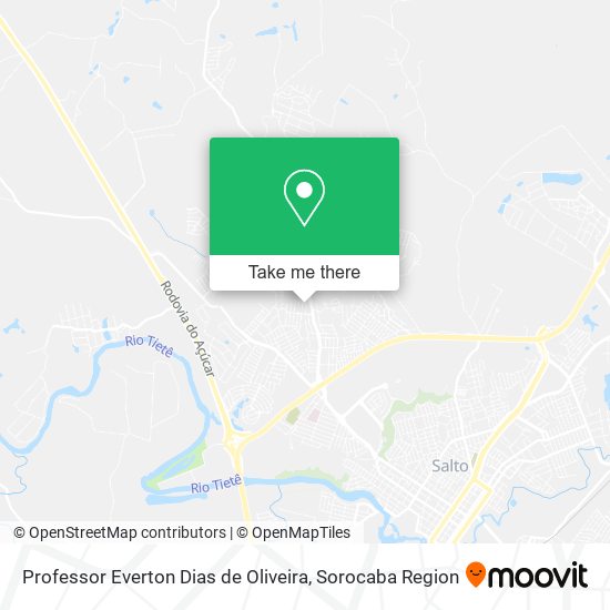 Mapa Professor Everton Dias de Oliveira