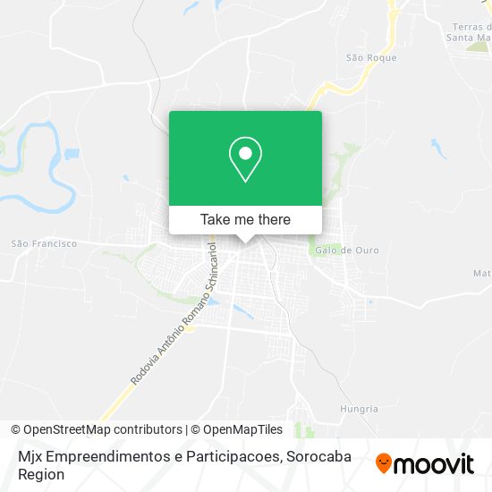 Mapa Mjx Empreendimentos e Participacoes