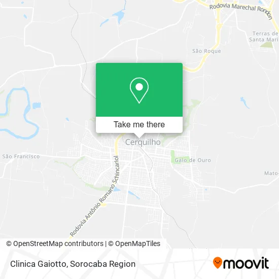 Clinica Gaiotto map