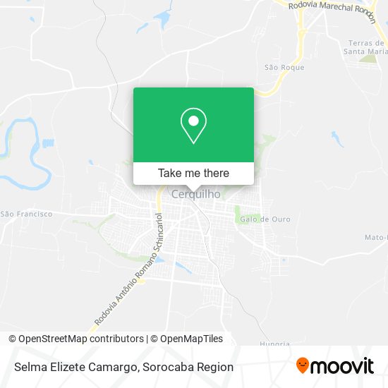 Selma Elizete Camargo map