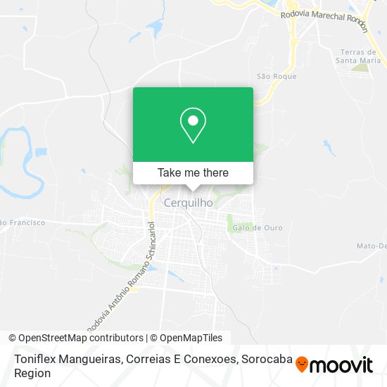 Toniflex Mangueiras, Correias E Conexoes map