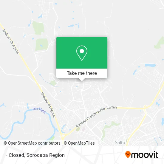 - Closed map