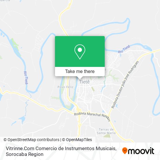 Vitrinne.Com Comercio de Instrumentos Musicais map