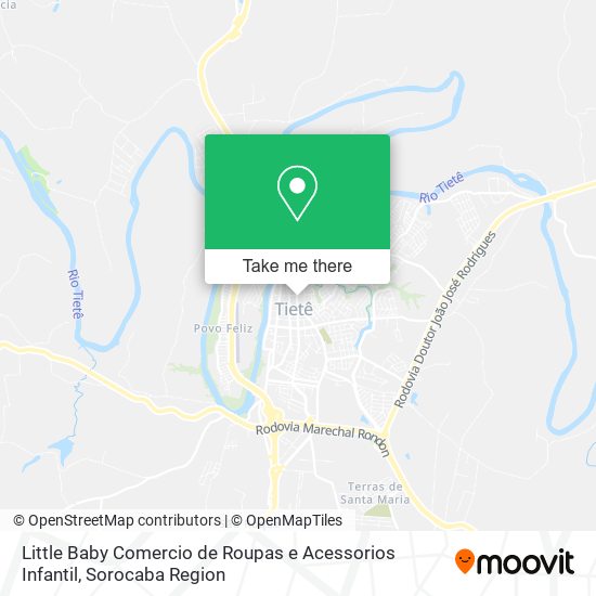 Little Baby Comercio de Roupas e Acessorios Infantil map