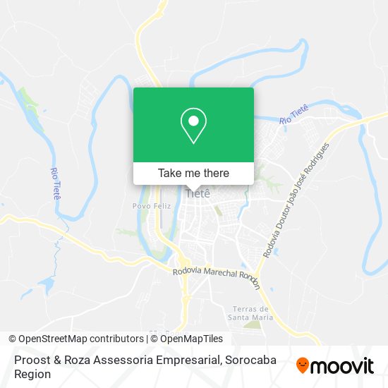 Proost & Roza Assessoria Empresarial map