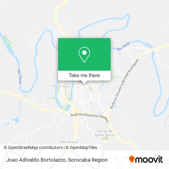 Joao Adivaldo Bortolazzo map