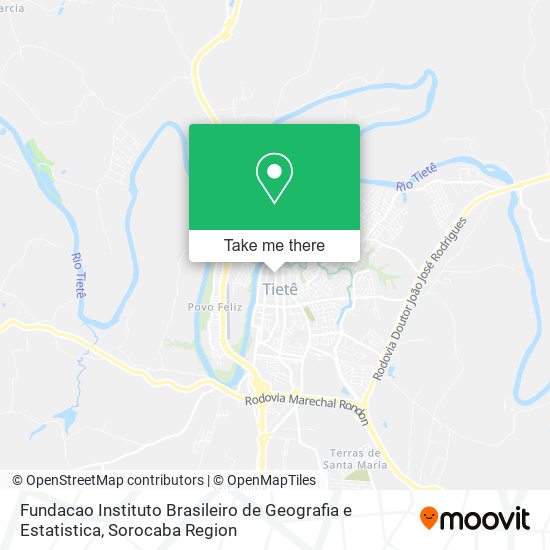 Fundacao Instituto Brasileiro de Geografia e Estatistica map