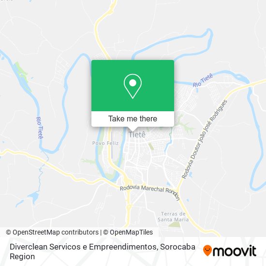 Mapa Diverclean Servicos e Empreendimentos