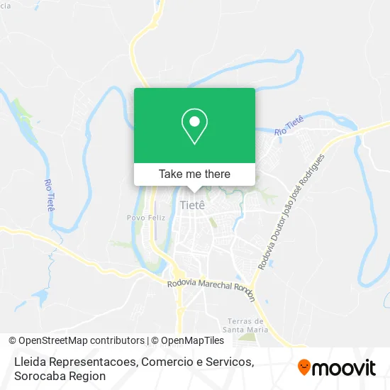 Lleida Representacoes, Comercio e Servicos map