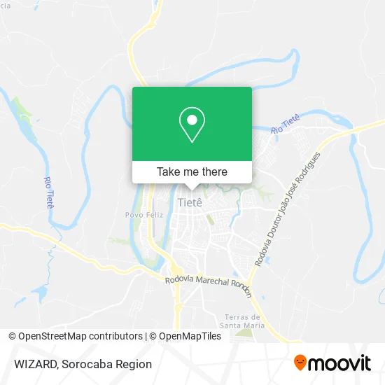 WIZARD map