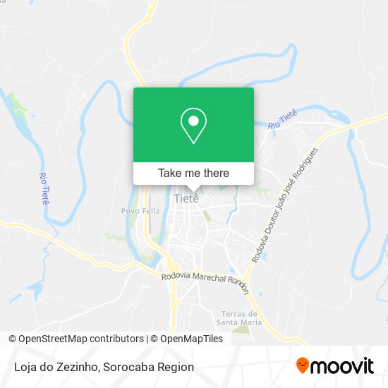 Loja do Zezinho map