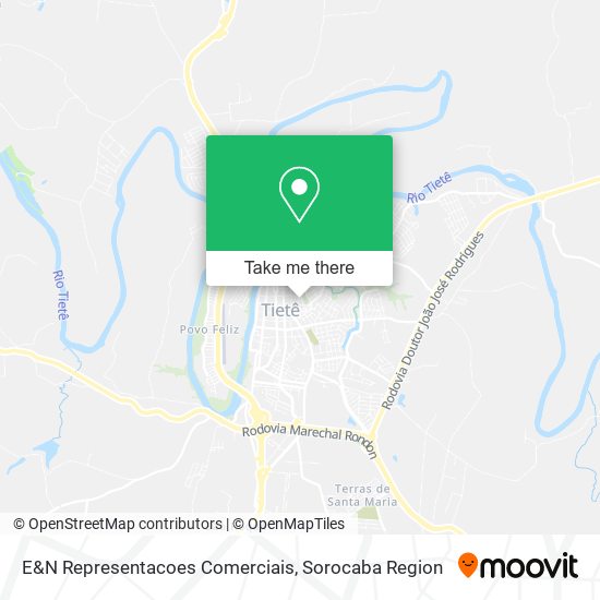 E&N Representacoes Comerciais map