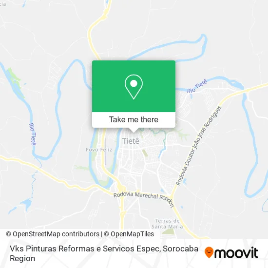 Vks Pinturas Reformas e Servicos Espec map