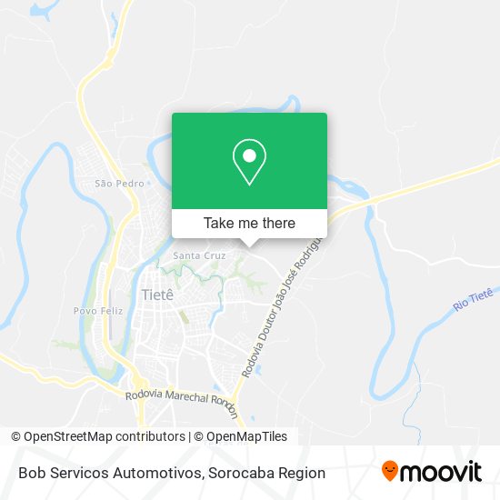 Mapa Bob Servicos Automotivos