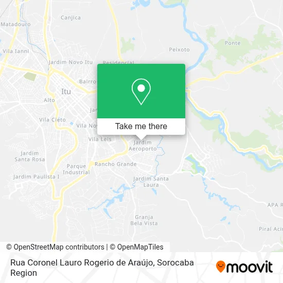 Rua Coronel Lauro Rogerio de Araújo map