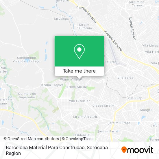 Barcelona Material Para Construcao map