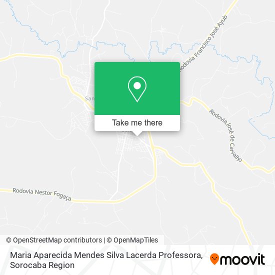 Maria Aparecida Mendes Silva Lacerda Professora map