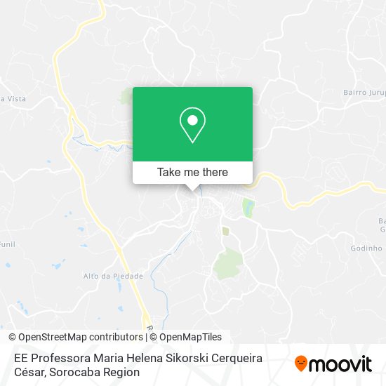 EE Professora Maria Helena Sikorski Cerqueira César map