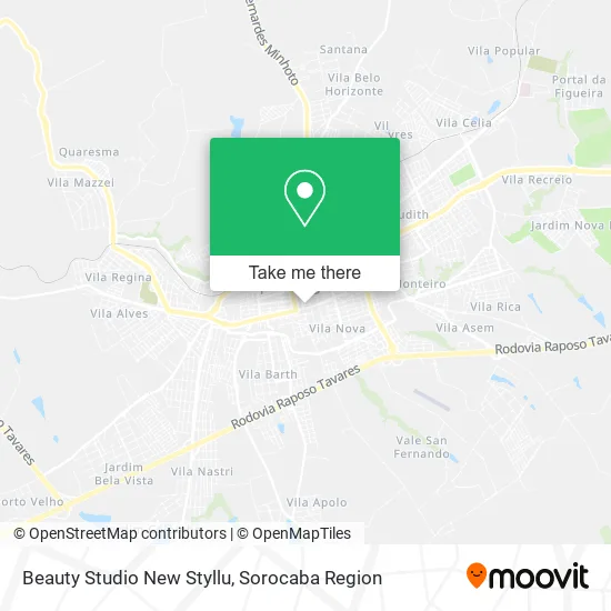 Beauty Studio New Styllu map