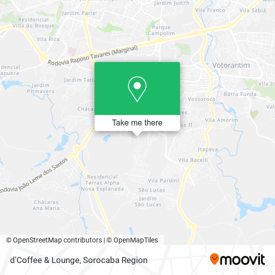 d'Coffee & Lounge map