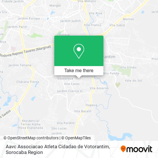 Aavc Associacao Atleta Cidadao de Votorantim map