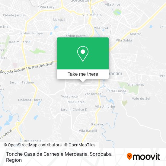 Tonche Casa de Carnes e Mercearia map