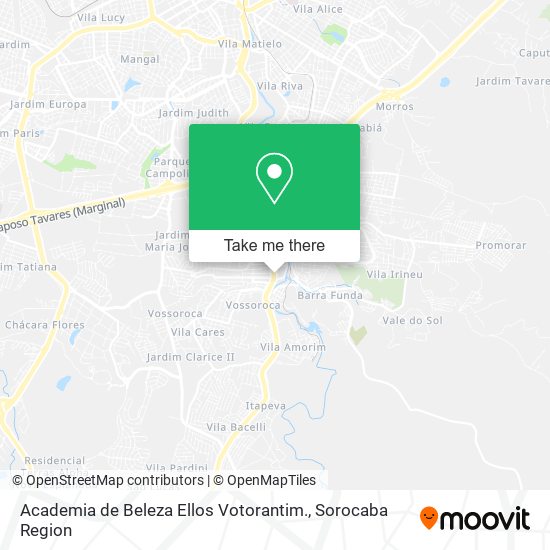 Academia de Beleza Ellos Votorantim. map