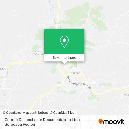 Cobrao Despachante Documentalista Ltda. map