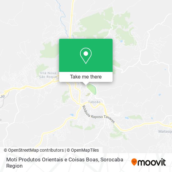 Moti Produtos Orientais e Coisas Boas map