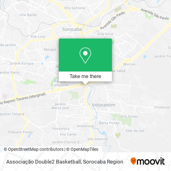 Associação Double2 Basketball map