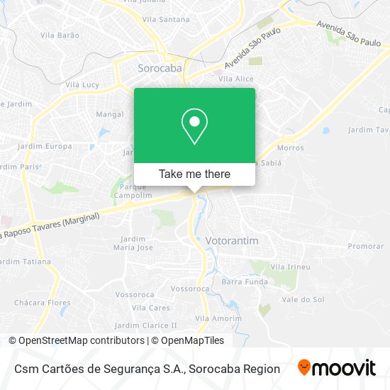 Csm Cartões de Segurança S.A. map