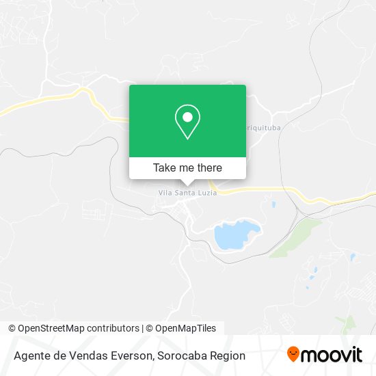 Agente de Vendas Everson map