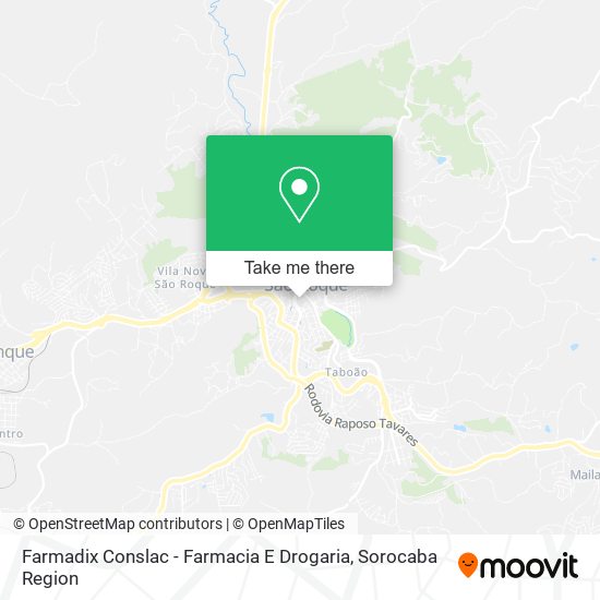 Farmadix Conslac - Farmacia E Drogaria map