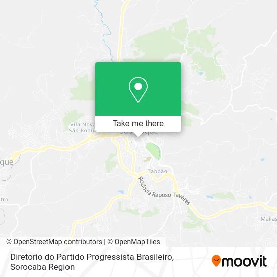 Diretorio do Partido Progressista Brasileiro map