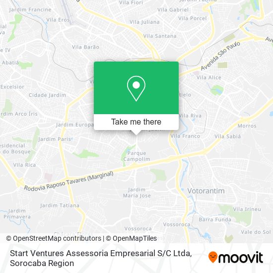 Start Ventures Assessoria Empresarial S / C Ltda map