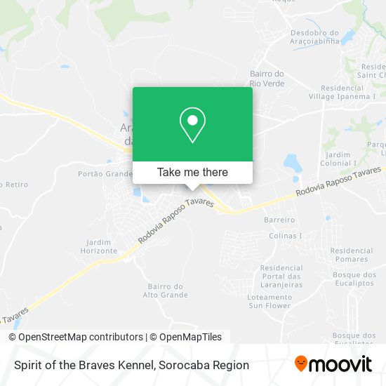 Spirit of the Braves Kennel map