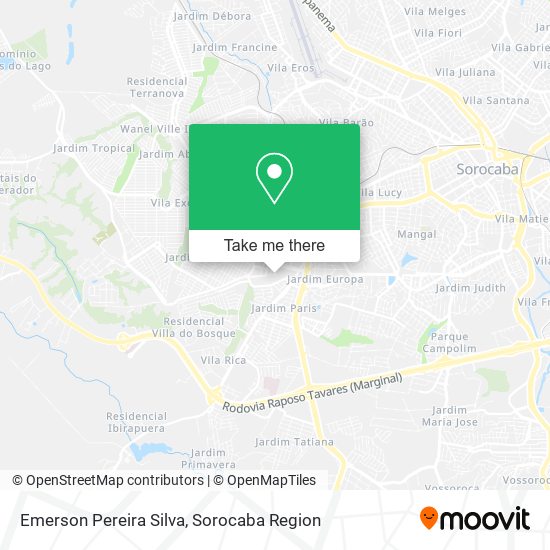 Emerson Pereira Silva map