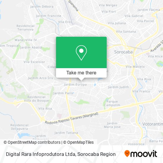 Mapa Digital Rara Infoprodutora Ltda