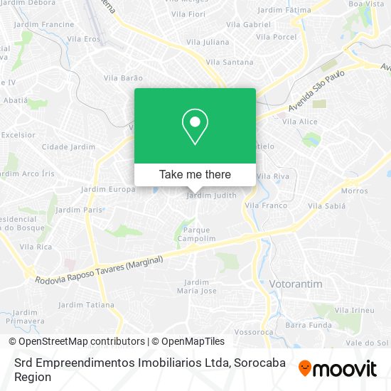 Srd Empreendimentos Imobiliarios Ltda map