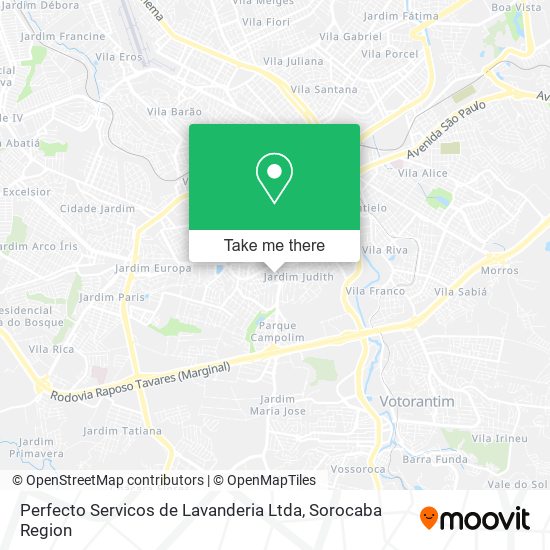 Perfecto Servicos de Lavanderia Ltda map
