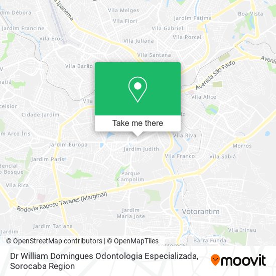 Dr William Domingues Odontologia Especializada map