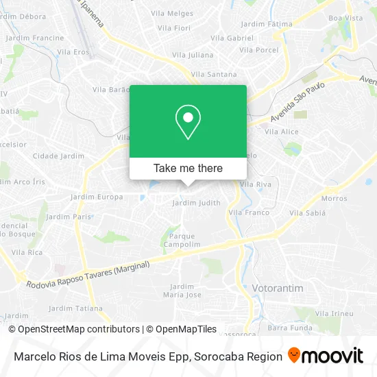 Marcelo Rios de Lima Moveis Epp map