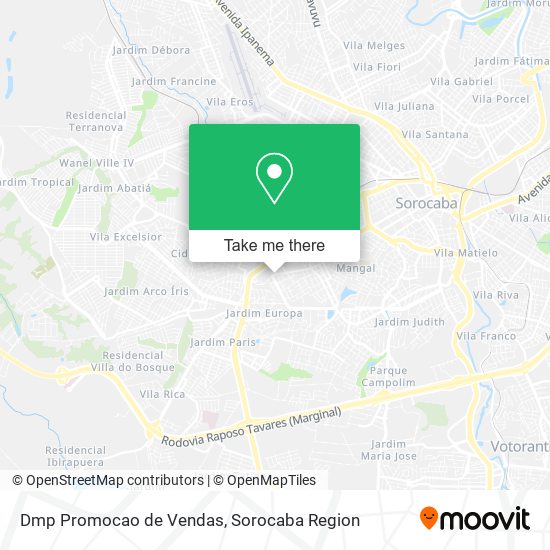 Dmp Promocao de Vendas map