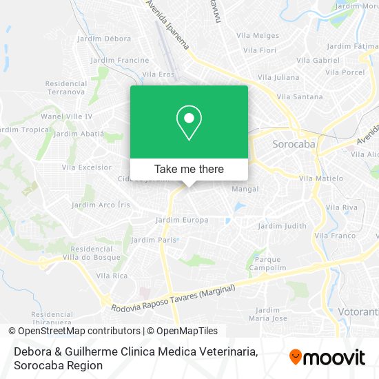 Debora & Guilherme Clinica Medica Veterinaria map