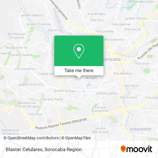 Blaster Celulares map