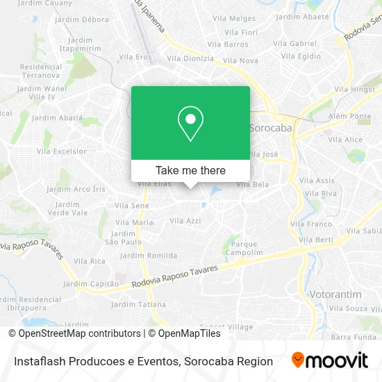 Instaflash Producoes e Eventos map